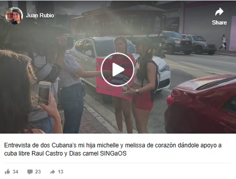 El padre de la joven se refiere a ella y a su hermana como cubanas de corazón.