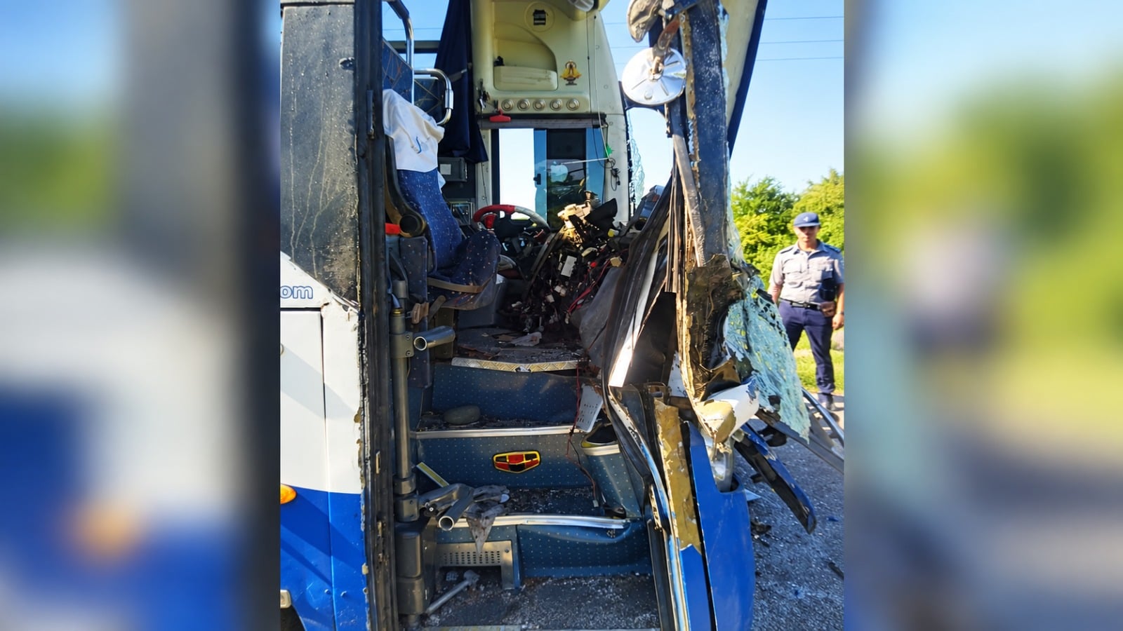 Accidente en la Carretera Central deja un fallecido y ocho lesionados en Camagüey