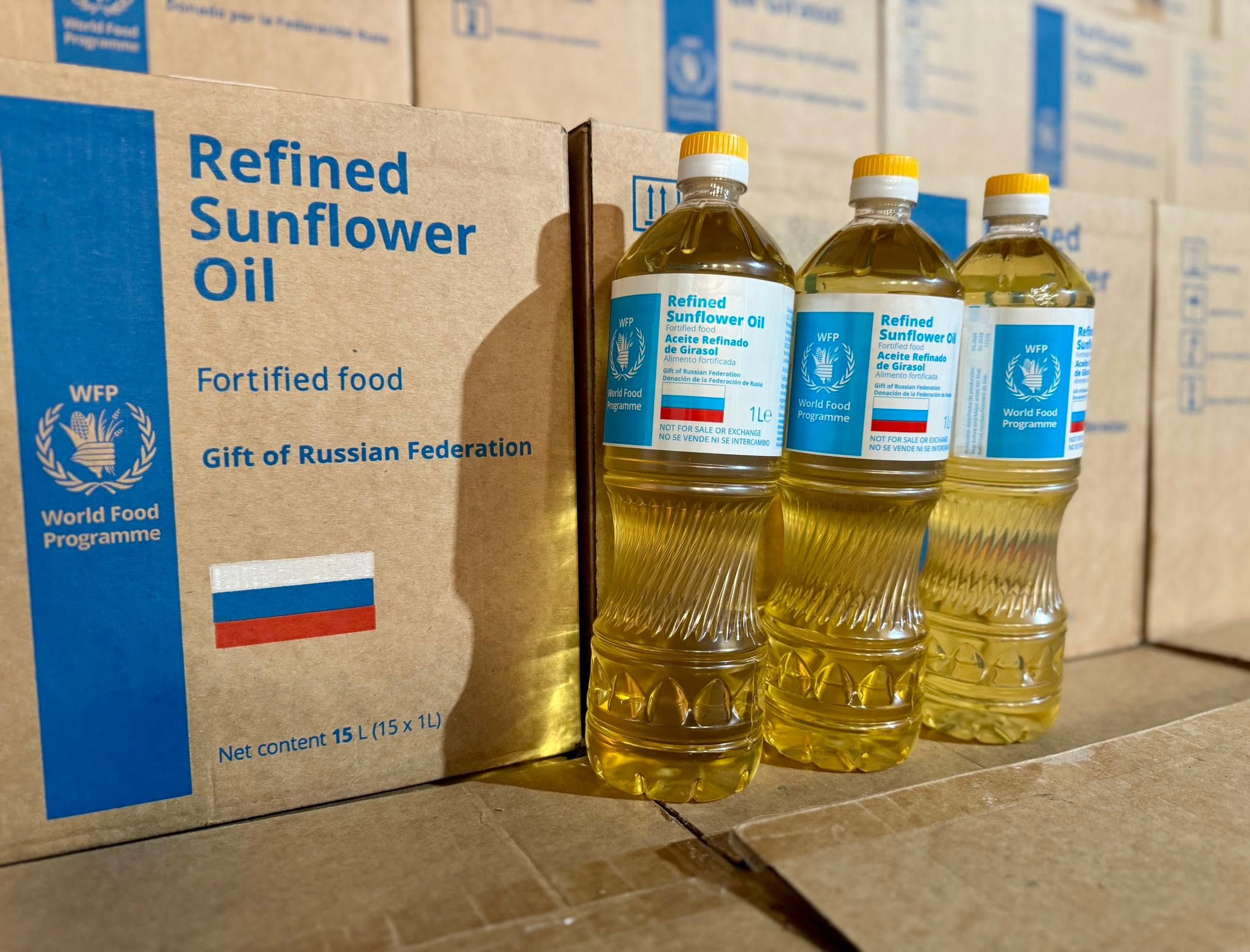 Rusia envía más de 750 toneladas de aceite a Cuba: ¿quiénes recibirán la donación?