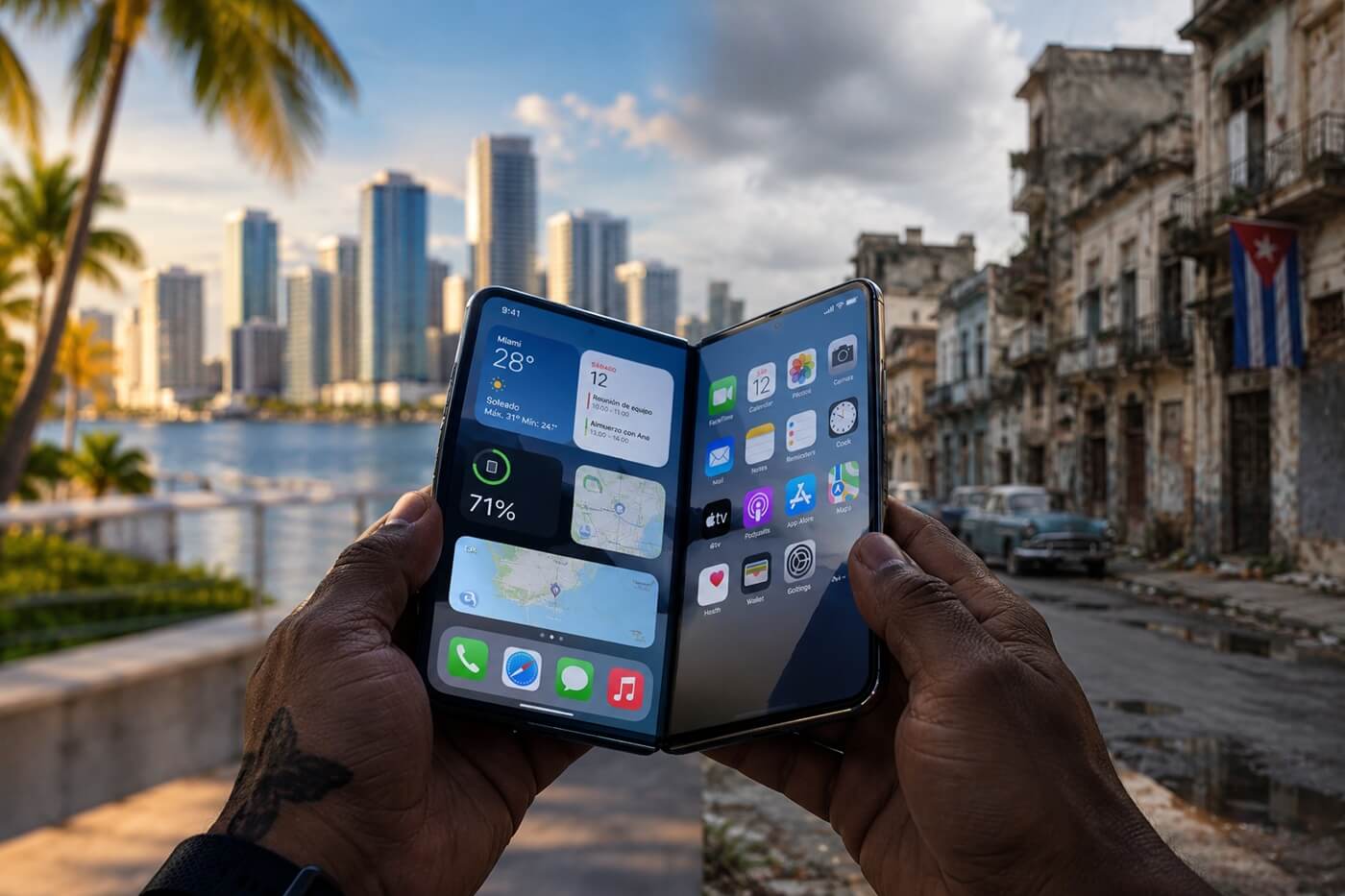 iphone Duo es un lujo inútil en un país como Cuba
